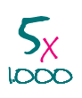 5x1000